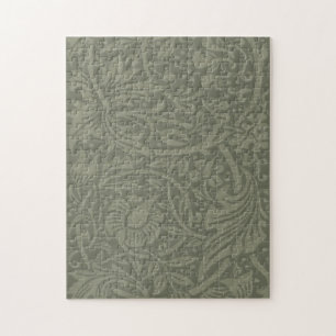 William Morris Daffodil Floral Wallpaper Puzzle