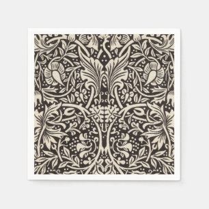 William Morris Daffodil Floral Wallpaper Serviette