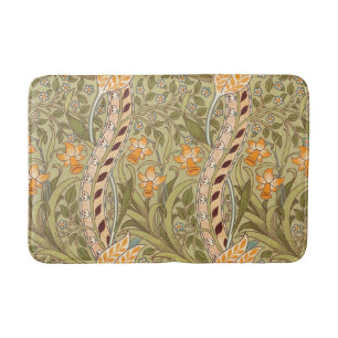 William Morris Daffodil Garden Blume Classic Bota Badematte