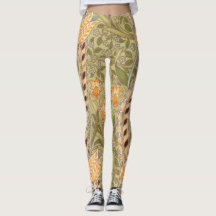 William Morris Daffodil Garden Blume Classic Bota Leggings