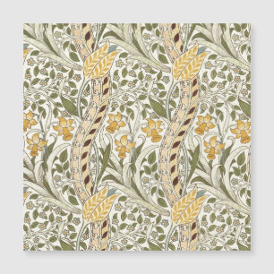 William Morris Daffodil Garden Blume Classic Bota Magnetkarte