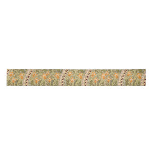 William Morris Daffodil Garden Blume Classic Bota Satinband