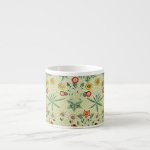 William Morris Daisy Floral Wallpaper Pattern Espressotasse