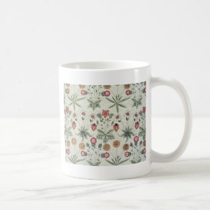 William Morris Daisy Floral Wallpaper Pattern Kaffeetasse