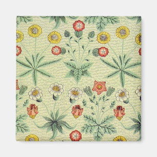 William Morris Daisy Floral Wallpaper Pattern Magnet