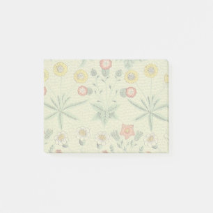 William Morris Daisy Floral Wallpaper Pattern Post-it Klebezettel