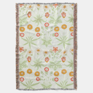 William Morris Daisy Vintage Botanisches Muster Decke