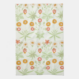 William Morris Daisy Vintage Botanisches Muster Geschirrtuch