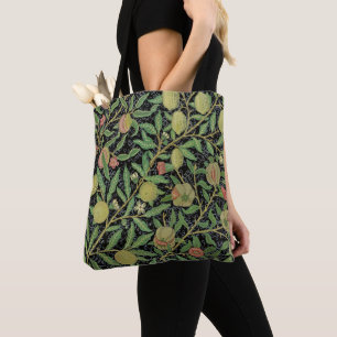 William Morris Dark Granatapfel Fruchtmuster