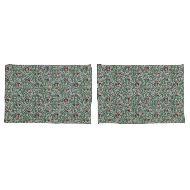 William Morris Decorative Art Arbutus Pattern Kissenbezug (Rückseite-Set)