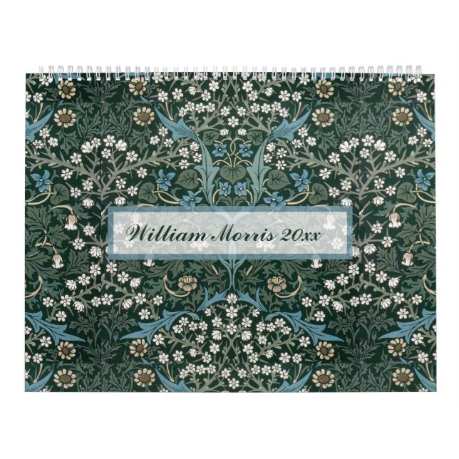 William Morris Decorative Arts Custom Year  Kalender (Titelbild)