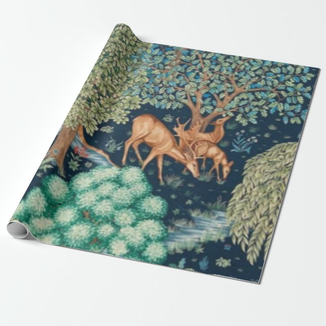 William Morris Der Bach Geschenkpapier (Ungerollt)