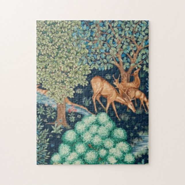 William Morris Der Bach Puzzle (Vertikal)