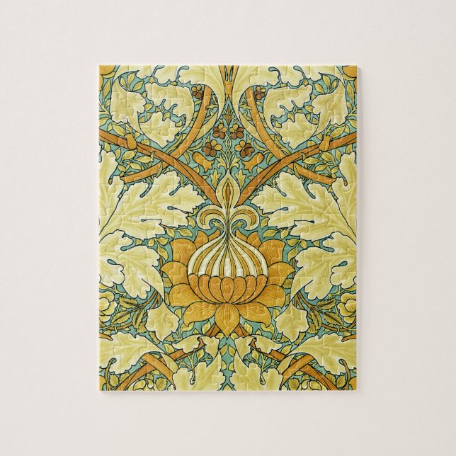 William Morris Design #11 Puzzle (Vertikal)