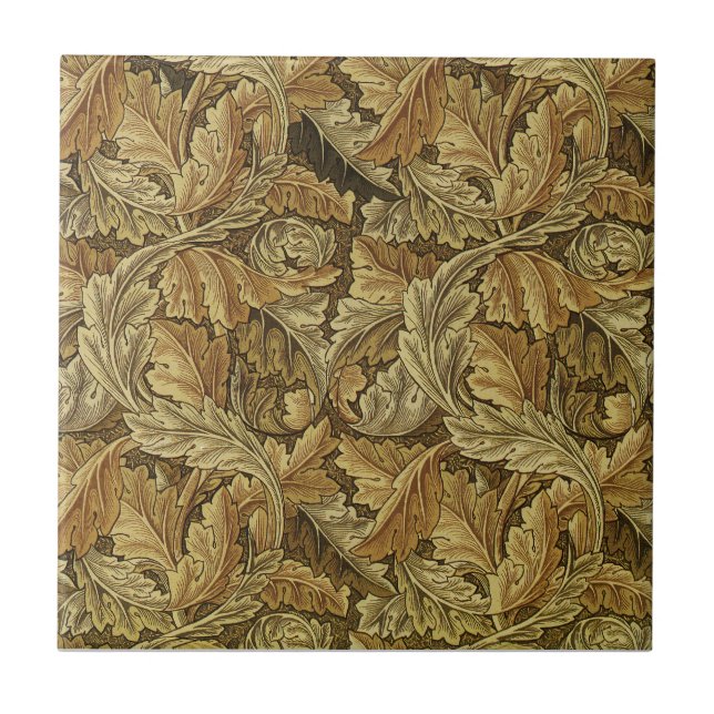 William Morris Design #2 Fliese (Vorderseite)