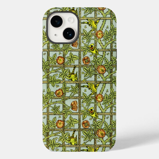 William Morris Design #5 Case-Mate iPhone Hülle (Rückseite)