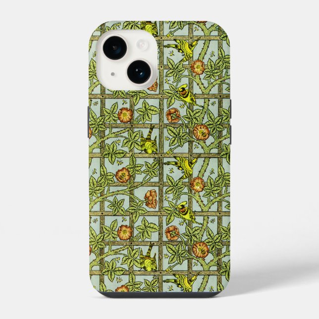 William Morris Design #5 iPhone Hülle (Rückseite)
