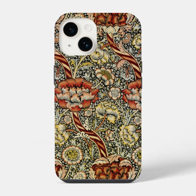William Morris Design #9 iPhone Hülle (Rückseite)