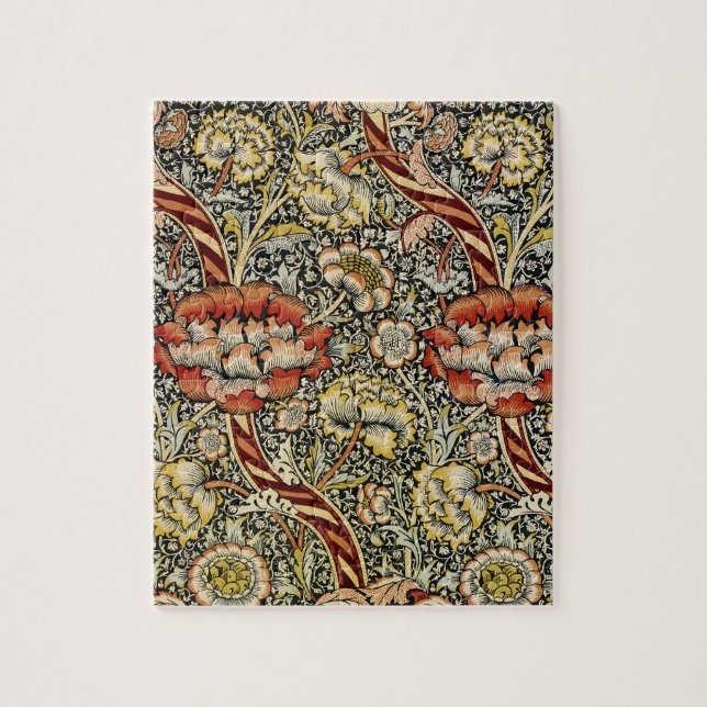 William Morris Design #9 Puzzle (Vertikal)