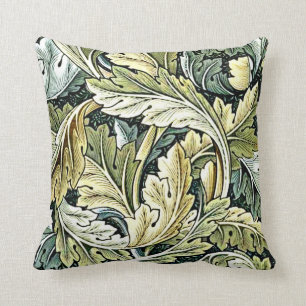 William Morris Design: Akanthus-Blattmuster Kissen