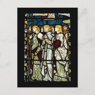 William Morris Design, All Saints, Postkarte