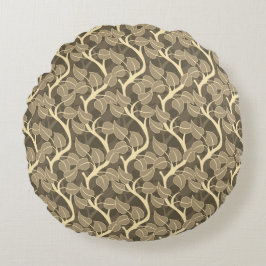 William Morris Design, Arts and Craft, botanisch, Rundes Kissen