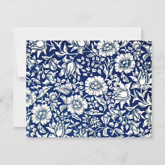 William Morris Design, Blue Mallow (Vorderseite)