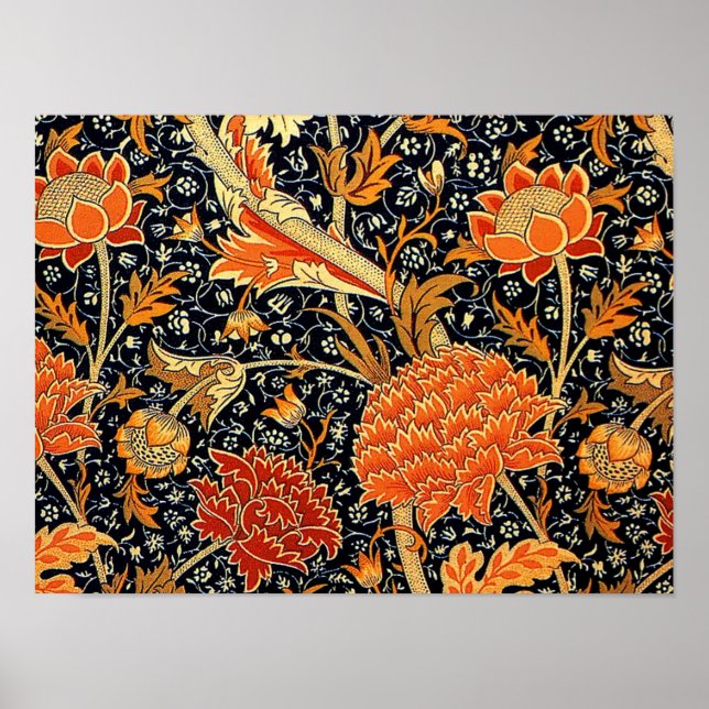 William Morris Design, Cray Poster (Vorne)