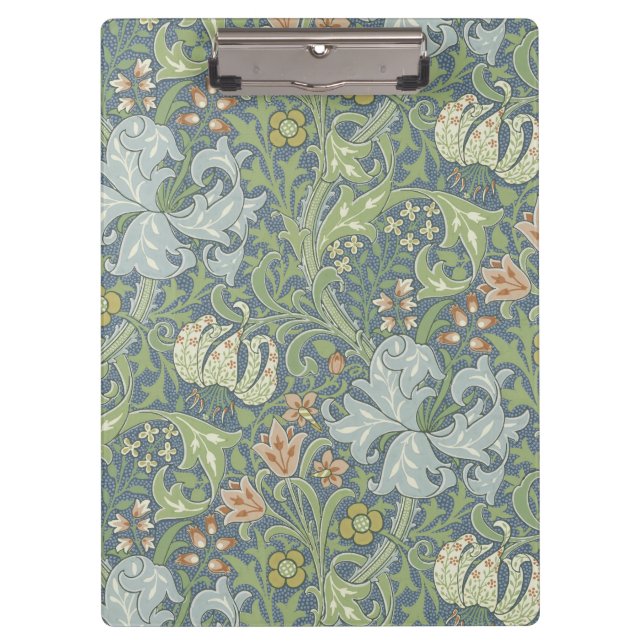 William Morris Design Klemmbrett (Vorderseite)