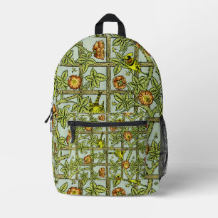 William Morris Design Nr. 5 Bedruckter Rucksack