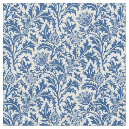 William Morris-Distel-Muster-Gewohnheits-Farbe Stoff