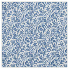 William Morris-Distel-Muster-Gewohnheits-Farbe Stoff