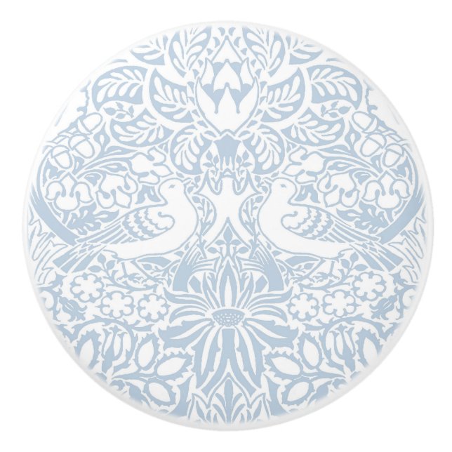 William Morris' Dove and Rose Keramik Knob Keramikknauf (Vorderseite)