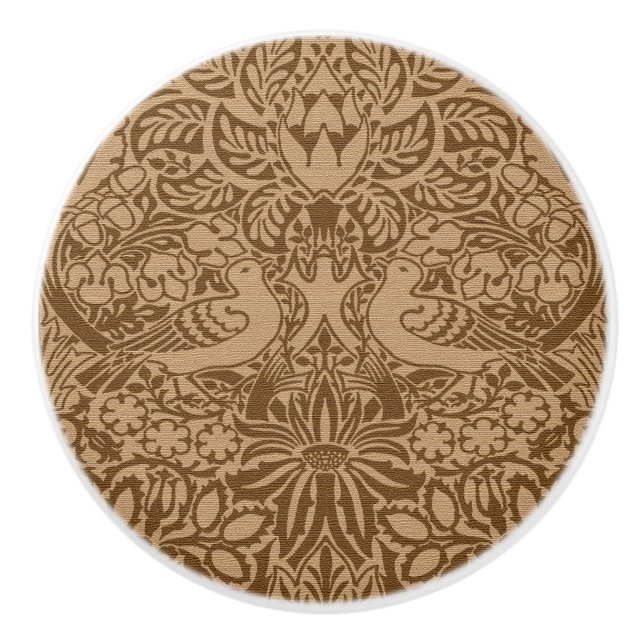 William Morris' Dove and Rose Keramik Knob Keramikknauf (Vorderseite)