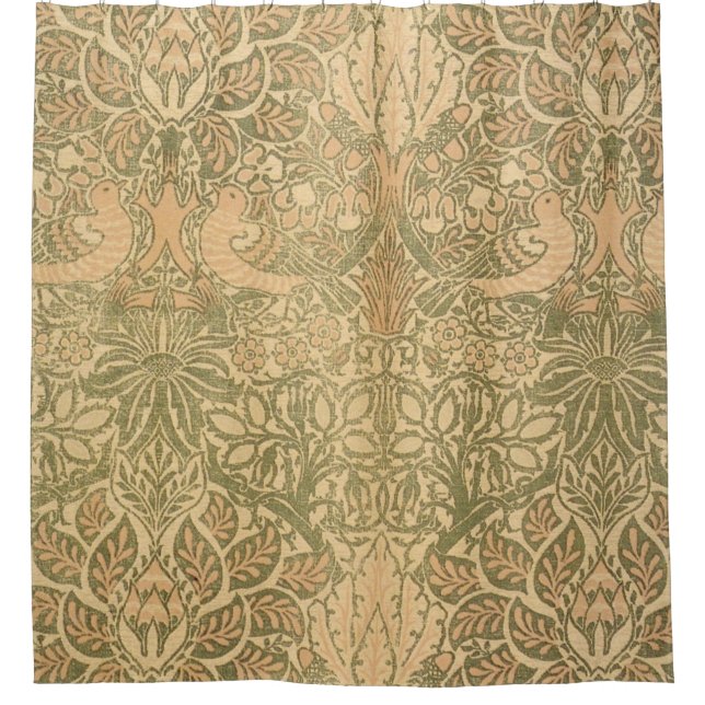 William Morris Dove and Rose Textile 1879 Duschvorhang (Vorderseite)
