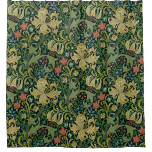 William Morris Duschvorhang