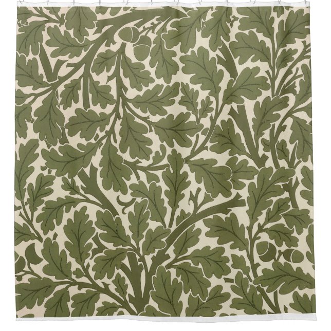 William Morris Eichenbaum Duschvorhang (Vorderseite)