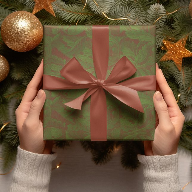 William Morris Elegante Holiday Geschenkpapier (Vintage William Morris will always be a classic!)