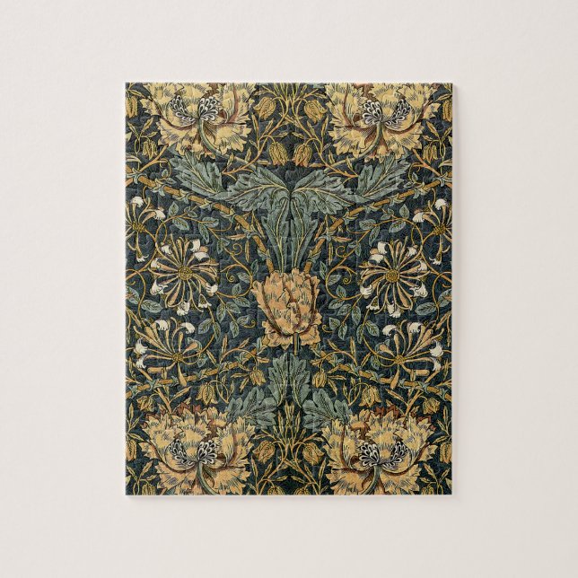 William Morris-Entwurf #7 Puzzle (Vertikal)