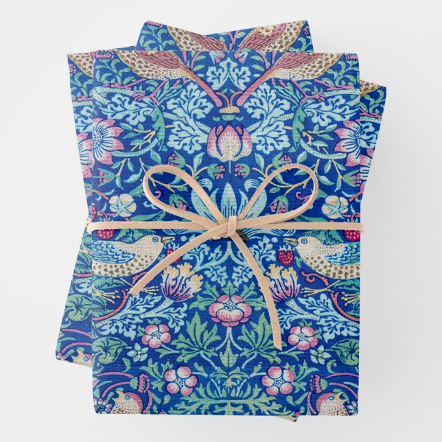 William Morris, Erdbeer-Dieb Geschenkpapier Set (Beispiel)