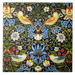 William Morris, Erdbeerdieb, Fliese