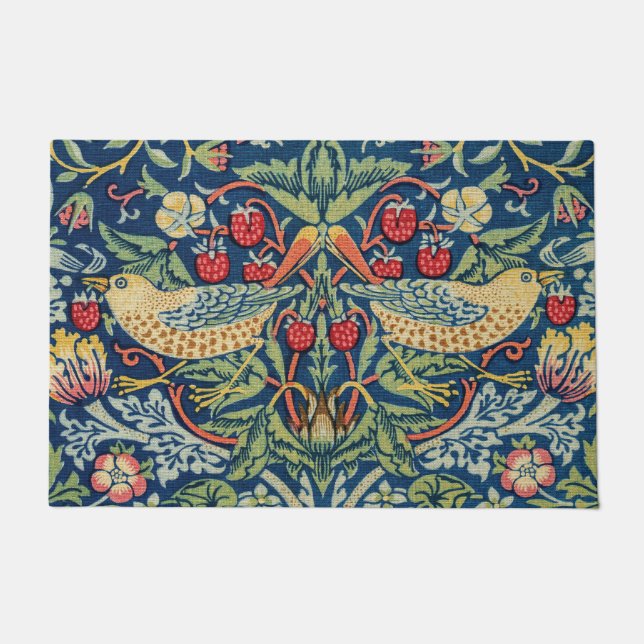 William Morris - Erdbeerdieb Fußmatte (Vorderseite)