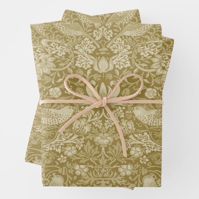 William Morris, Erdbeerdieb Geschenkpapier Set (Beispiel)