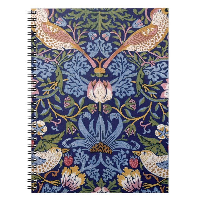 William Morris-Erdbeerdieb Notizblock (Vorderseite)
