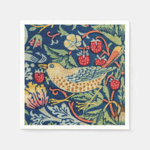 William Morris - Erdbeerdieb Serviette