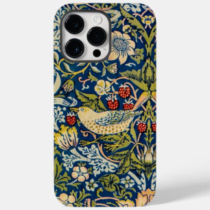 William Morris Erdbeerdieb Vogel Case-Mate iPhone 14 Pro Max Hülle
