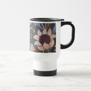 William Morris Evenlode-Muster: Vintage Stimmung Reisebecher
