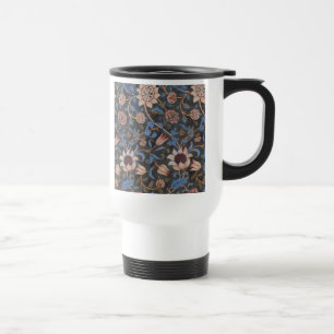 William Morris Evenlode-Muster: Vintage Stimmung Reisebecher