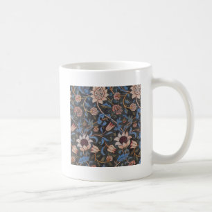 William Morris Evenlode-Muster: Vintage Stimmung Tasse