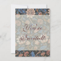 William Morris Evenlode Textile Floral Art